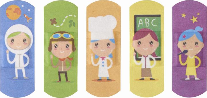 Immagine prodotto Nexcare Gesso per bambini Professioni per bambini felici (20 x)