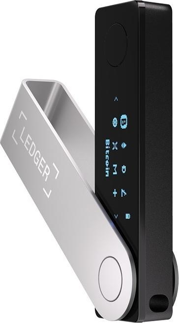 Actual product image Ledger Nano X crypto hardware wallet onyx black (Bitcoin, Ripple, Litecoin, Others)