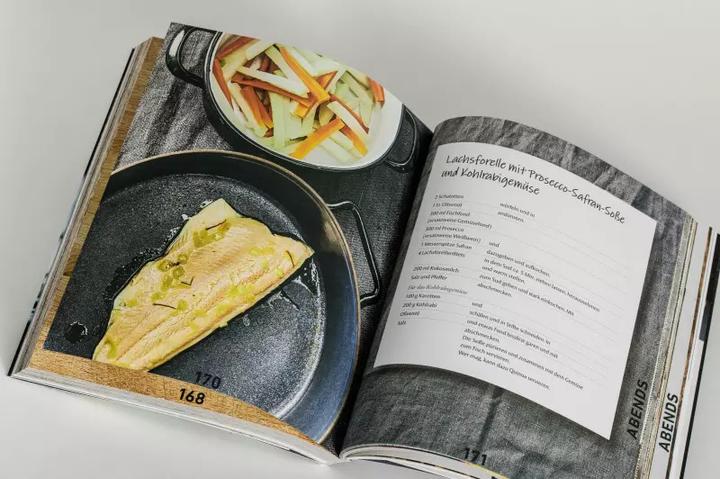 Actual product image Der Ernährungskompass - Das Kochbuch (German, Bas Chest, 2019)