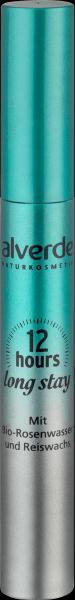 Produktbild dm alverde Wimperntusche Mascara 12 hours long stay schwarz 10 (Schwarz)