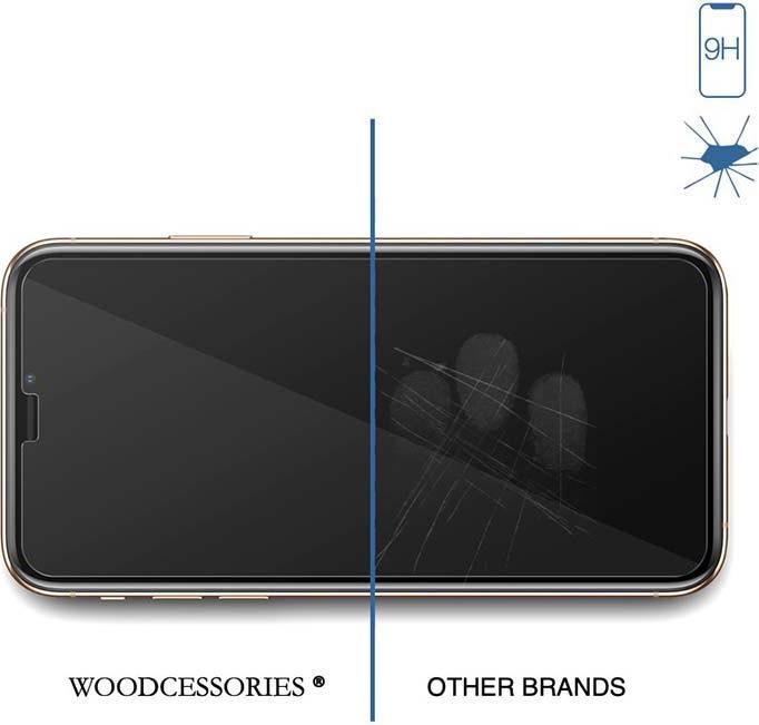 Actual product image Woodcessories Premium Glass 2.5D (1 Piece, Apple iPhone 13 mini)