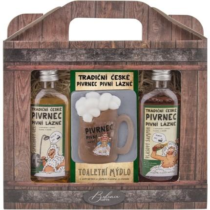 Actual product image Bohemia Gifts & Cosmetics Beer set for body and hair (Body care set)