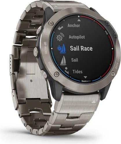Actual product image Garmin Quatix 6x Solar Titanium (51 mm)