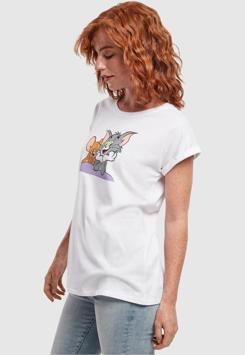 Actual product image Merchcode Ladies Tom & Jerry Pose Tee (XS)