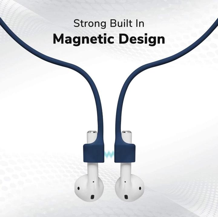 Actual product image Screenguard Magnetic Anti-Lost Silicone Strap (AirPods)