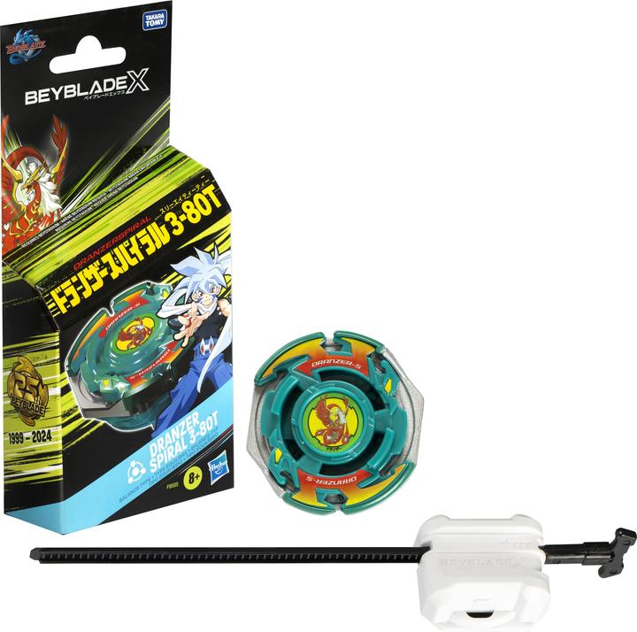 Hasbro Beyblade X Dranzer Spiral 3-80T (German, English, French, Italian, Swiss German)