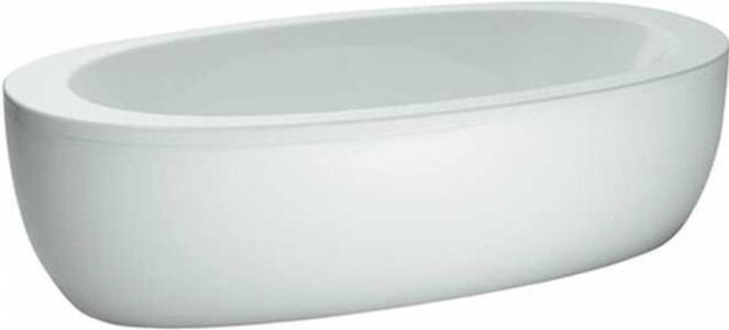 Laufen Badewanne Acryl freistehend Il Bagno Alessi one 2030x1020x460mm, inkl. Schürze, inkl. Fussge (230 l, 218.80 cm, 118.80 cm)
