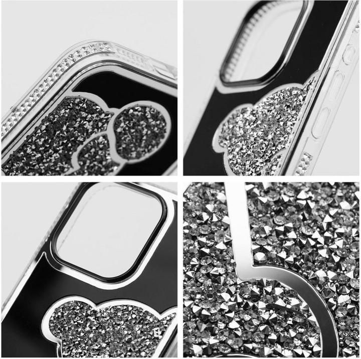 Produktbild OEM Back panel cover TEDDY BEAR Case for IPHONE 15 Pro Max silver (Apple iPhone 15 Pro Max)