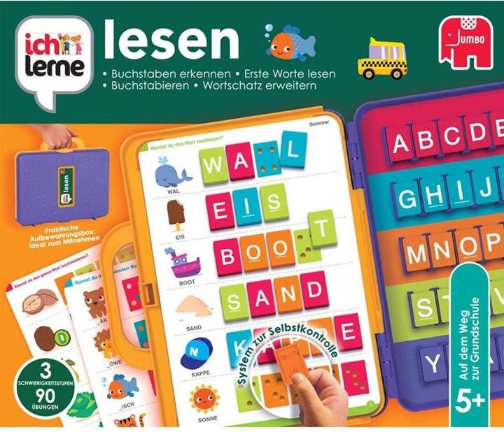 Actual product image Jumbo I learn to read (German)