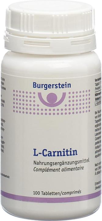 Actual product image Burgerstein L-carnitine (1 Piece, Pills, 134 g)