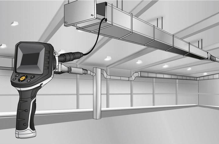Immagine prodotto Laserliner Sonda endoscopica XXLCamera Sonda-Ø 9mm 5,00m Illuminazione LED, messa a fuoco