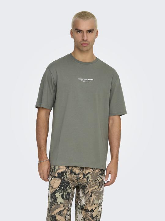 Produktbild Only & Sons Onscurated Rlx Print Ss Tee Noos (M)