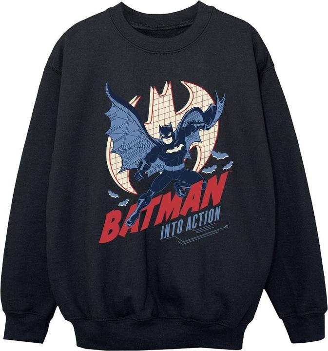 Batman Into Action Sweatshirt Mädchen