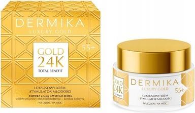 Dermika Dermical Luxury Gold 24k Luxury Cream-Elixir 55 50ml (Körperlotion, 50 ml)