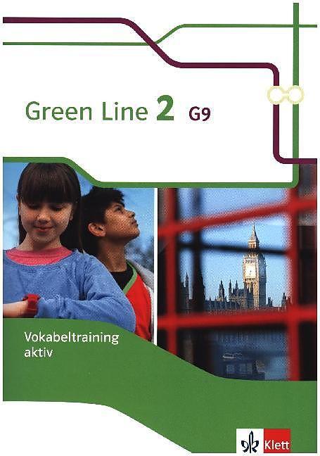Produktbild Green Line 2 G9. Vokabeltraining aktiv, Arbeitsheft. Neue Ausgabe (Deutsch, Englisch, Ernst Klett Verlag, 2015)