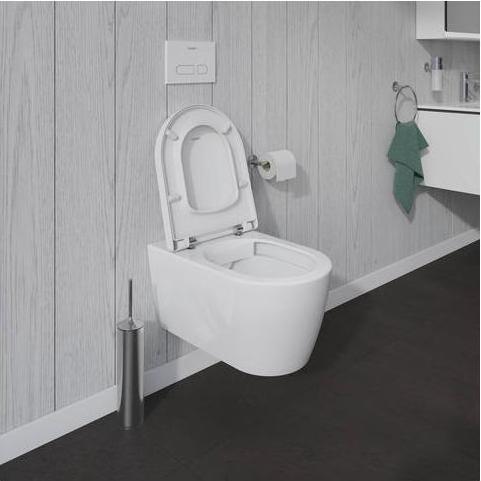 Produktbild Duravit Wand-WC ME by Starck Tiefspler offener Splrand Wassersparend wei mit Beschichtung 252909