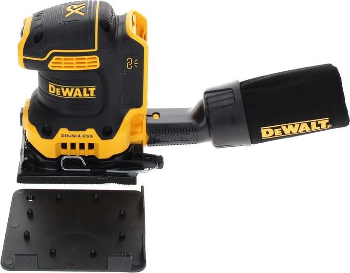 Productafbeelding DeWalt DCW 200 D2 accu-trilschuurmachine 18 V 108x115 mm + 2x Accu 2.0 Ah + Lader + TSTAK (Excentrische schuurmachine)