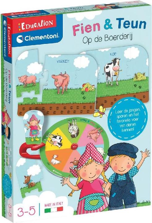 Actual product image Clementoni Education Fien And Teun Farm