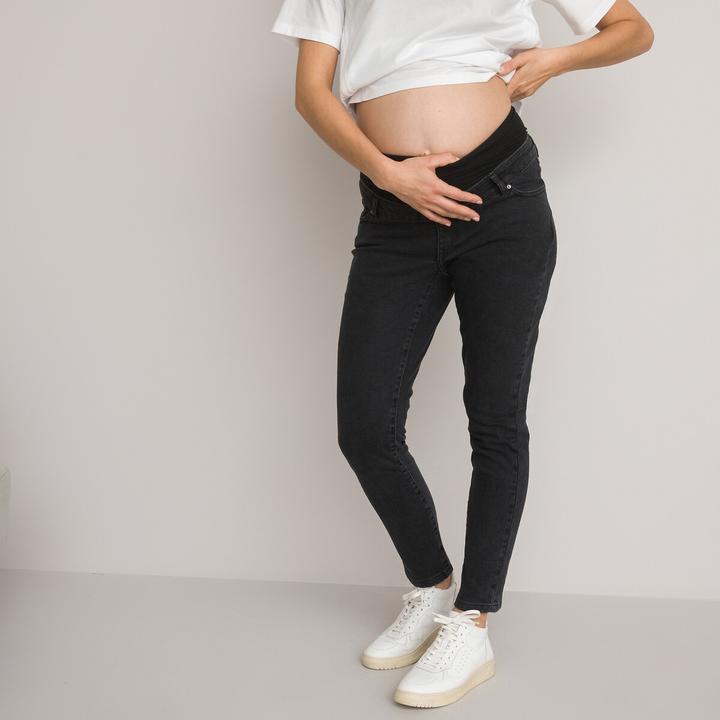 Actual product image La Redoute Collections Slim fit jeans for pregnancy (Frequency band 38 (2600 MHz))