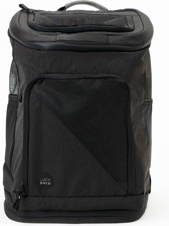LucyBalu HOP-ON Katzenrucksack (Katze, Sicherheitsverschluss)