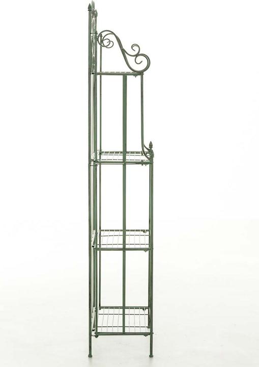 Immagine prodotto CLP Scaffale a terra Flora, verde antico (66 x 32 x 175 cm)