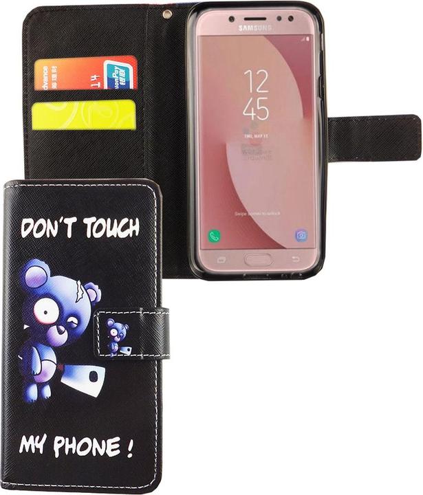 Produktbild König Design Hülle Handy Schutz für Samsung Galaxy J5 (2017) Case Cover Tasche Wallet Etui (Samsung Galaxy J5 (2017))