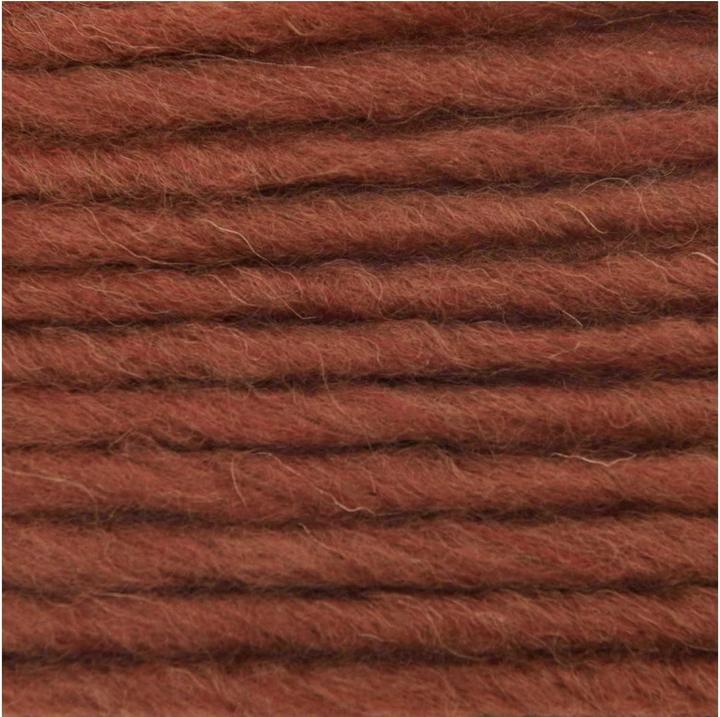 Actual product image Rico Design Wool Essentials Super Super Chunky 100 gr, Rusty Brown (90 m)