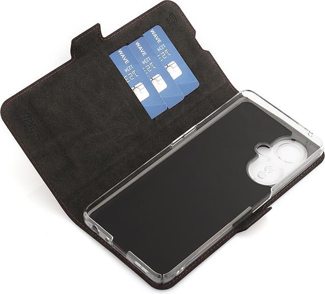 Image du produit Wave BookCase -suojakotelo, OnePlus Nord CE 3 Lite, Smoky Sangria (Oppo Find X3 Lite 5G)