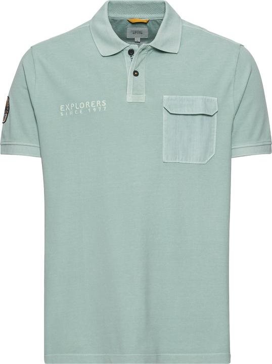 Camel Active Piqué Poloshirt aus zertifiziertem Organic Cotton (M)