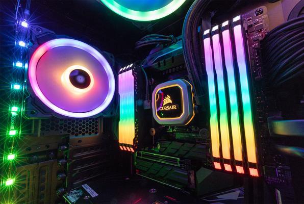 Image du produit Corsair Vengeance RGB Pro (2 x 16GB, 2933 MHz, RAM DDR4, DIMM)
