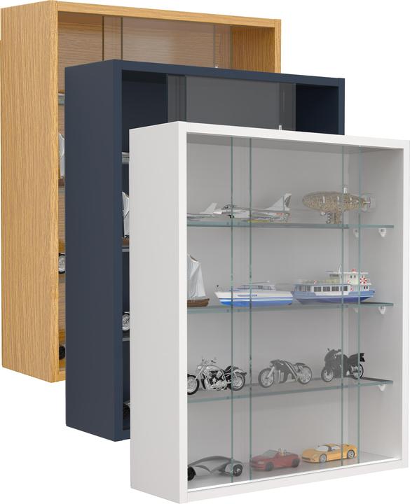 Produktbild VCM Hängevitrine Wandvitrine Glas Drivalo M (60 x 50 x 15 cm)
