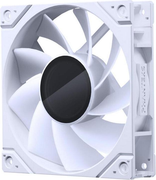 Actual product image Phanteks M25 Gen2 PWM D-RGB fan - reverse blade, 120mm, white (120 mm)