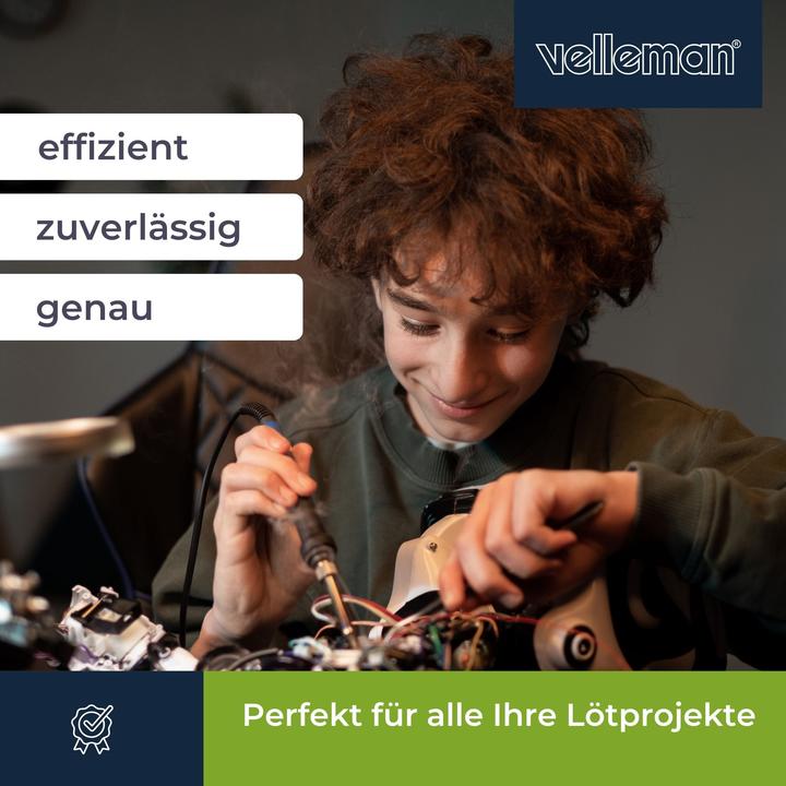 Actual product image Velleman Adjustable soldering station