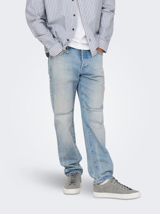 Immagine prodotto Only & Sons ONSEDGE Mittlere Taille Gerade geschnitten Jeans Normal geschnitten jeans (W31/L32)