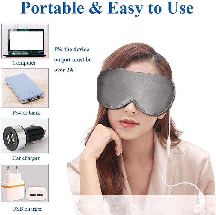 Actual product image Pjyu Warming eye mask
