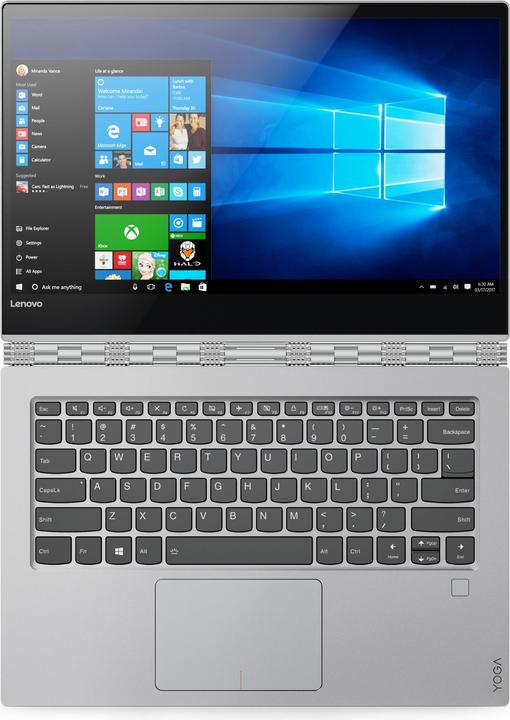 Actual product image Lenovo Yoga 920-13IKB (13.90", Intel Core i7-8550U, 8 GB, 512 GB, CH)