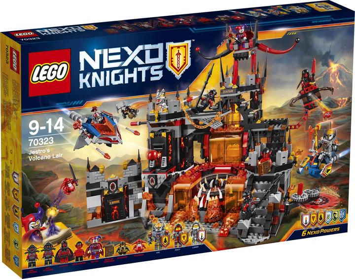 Image du produit LEGO Forteresse volcanique de Jestro Nexo Knights (70323, LEGO Nexo Knights)