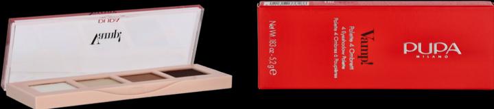 Produktbild Pupa Milano Vamp eyeshadow palette! (Palette) 5.2 g - Shade: 001 Natural Matt (001 Natural Matt)