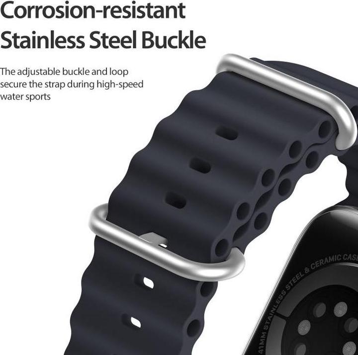 Produktbild Dux Ducis Strap Watch Strap 8 / 7 / 6 / 5 / 4 / 3 / 2 / SE (45 / 44 / 42mm) Silicone Band Bracelet G (44 mm, 45 mm, 42 mm, Silikon (liquid))