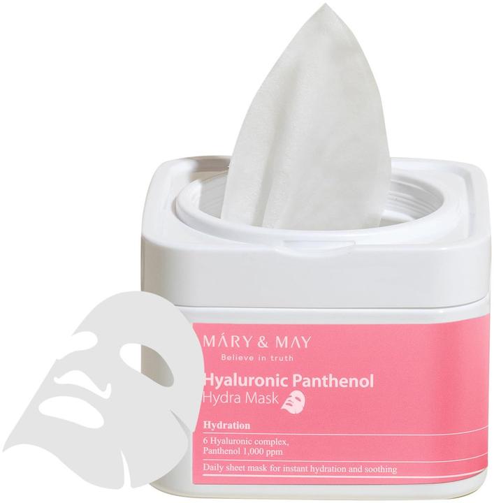 Actual product image Mary&May Hyaluronic Panthenol Hydra Mask
