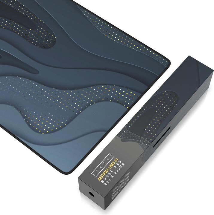 Actual product image Titanwolf Gaming Mouse Pad, 900 x 400mm XXL Speed Gaming Mouse Mat, Mousepad Extra Large Surface, Abstract (XXL)