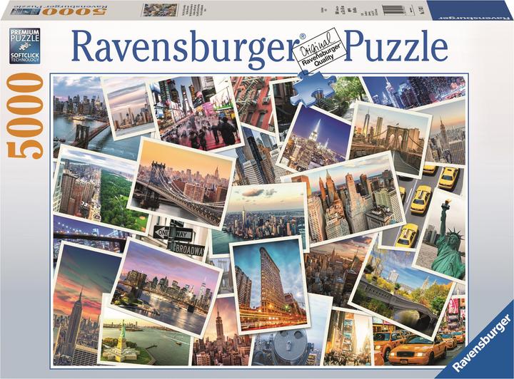 Produktbild Ravensburger New York - the City never sleeps (5000 Teile)