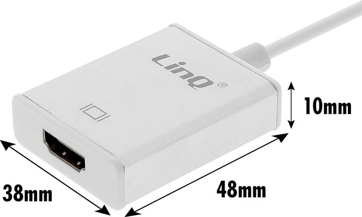 Image du produit LinQ Adaptateur vidéo MHL USB 3.0 / HDMI (USB, 1.50 cm)