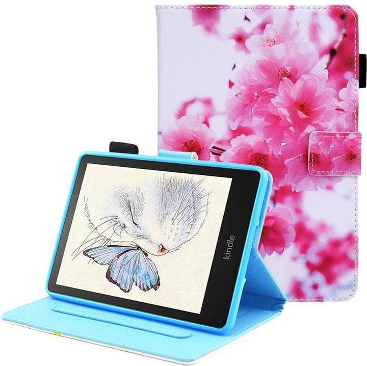 Produktbild Cover-Discount Kindle Paperwhite - Schutzhülle Blüten rosa (Weitere)