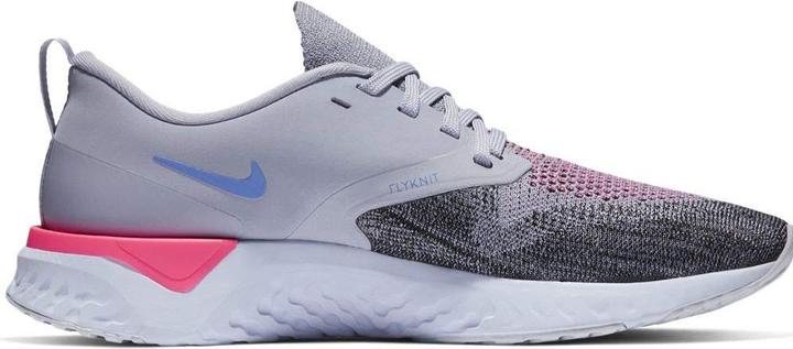 Nike Odyssey React Flyknit 2 Chaussures de course pour femmes Indigo Haze/Sapphire-Black-Iron Taille : (40)