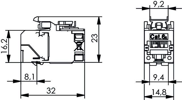 Actual product image Telegärtner AMJ-SL