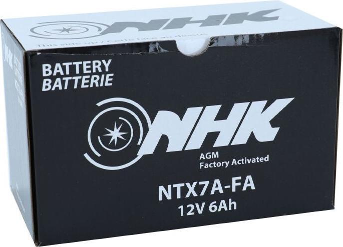 Produktbild NHK Ntx7a Mf 12v 6 Ah (12 V, 6 Ah)