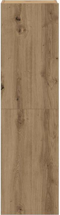 Produktbild VidaXL 3-tlg. TV-Schrank-Set Wandmontage Artisan-Eiche Holzwerkstoff