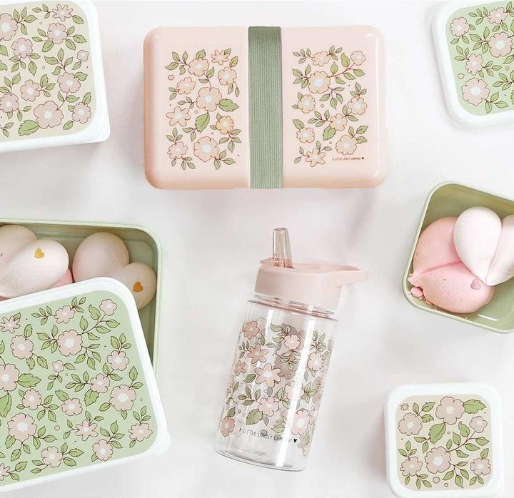 Produktbild A Little Lovely Company Lunchbox Blossom-pink SBBLPI50 rosa 18x6x12cm