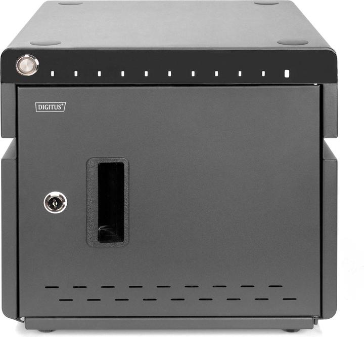 Digitus Armadio di ricarica mobile su desktop per notebook/tablet a 14 pollici, UV-C, USB-C